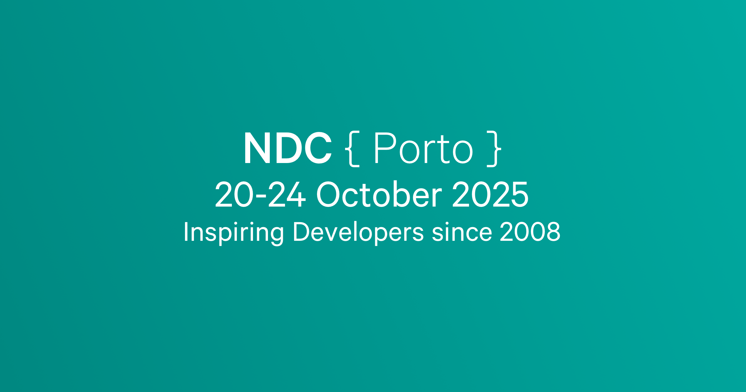 NDC Porto Conference
